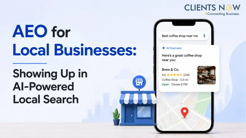 AEO for Local Businesses: Showing Up in AI-Powered Local Search