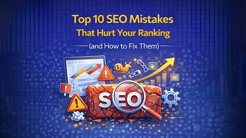 Top 10 SEO Mistakes That Hurt Your Ranking and How to Fix Them