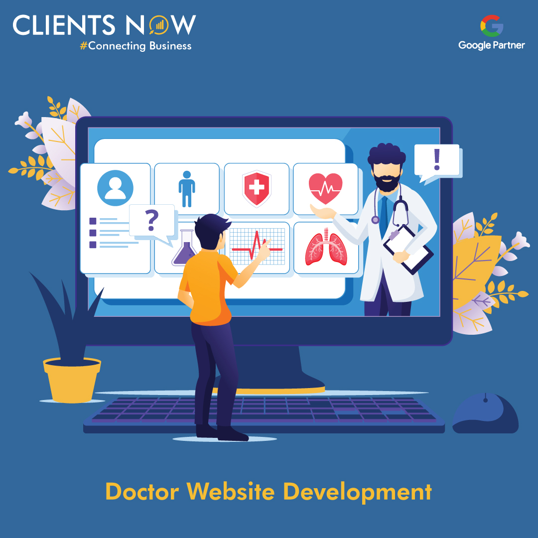 Doctor website development in ahmedabad