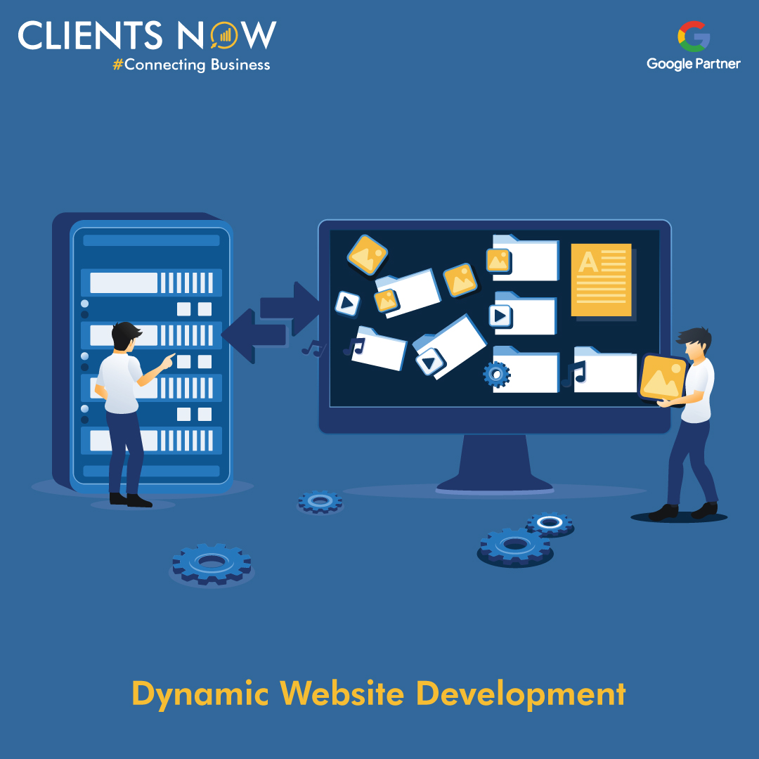 dynamic website development in ahmedabad
