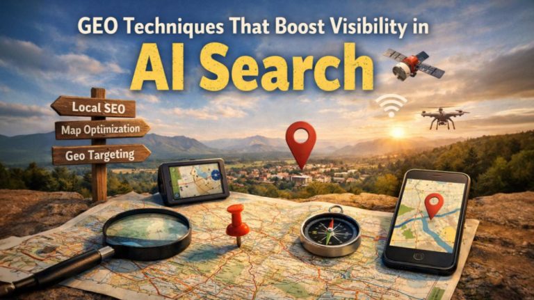 GEO Techniques That Boost Visibility in AI Search